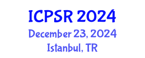 International Conference on Pharmaceutical Sciences and Research (ICPSR) December 23, 2024 - Istanbul, Turkey