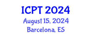 International Conference on Pharmaceuticals and Technologies (ICPT) August 15, 2024 - Barcelona, Spain