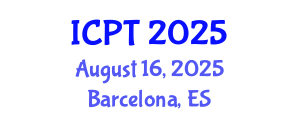 International Conference on Pharmaceuticals and Technologies (ICPT) August 16, 2025 - Barcelona, Spain