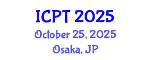 International Conference on Pharmaceuticals and Technologies (ICPT) October 25, 2025 - Osaka, Japan