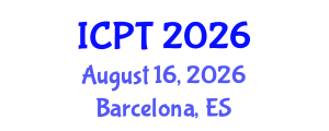 International Conference on Pharmaceuticals and Technologies (ICPT) August 16, 2026 - Barcelona, Spain