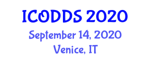 International Conference on Pharmaceutics and Drug Delivery Systems (ICODDS) September 14, 2020 - Venice, Italy
