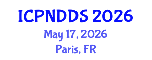 International Conference on Pharmaceutics and Novel Drug Delivery Systems (ICPNDDS) May 17, 2026 - Paris, France