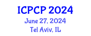 International Conference on Pharmacoepidemiology and Clinical Pharmacy (ICPCP) June 27, 2024 - Tel Aviv, Israel