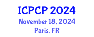 International Conference on Pharmacoepidemiology and Clinical Pharmacy (ICPCP) November 18, 2024 - Paris, France