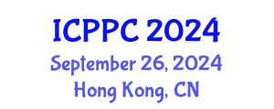 International Conference on Pharmacognosy and Pharmaceutical Chemistry (ICPPC) September 26, 2024 - Hong Kong, China