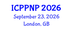 International Conference on Pharmacognosy, Phytochemistry and Natural Products (ICPPNP) September 23, 2026 - London, United Kingdom