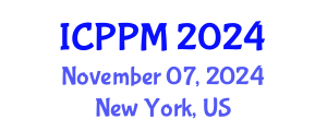 International Conference on Pharmacology and Pharmaceutical Medicine (ICPPM) November 07, 2024 - New York, United States