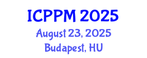 International Conference on Pharmacology and Pharmaceutical Medicine (ICPPM) August 23, 2025 - Budapest, Hungary