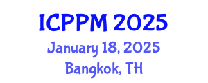 International Conference on Pharmacology and Pharmaceutical Medicine (ICPPM) January 18, 2025 - Bangkok, Thailand