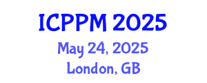 International Conference on Pharmacology and Pharmaceutical Medicine (ICPPM) May 24, 2025 - London, United Kingdom