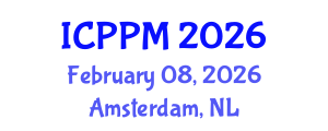 International Conference on Pharmacology and Pharmaceutical Medicine (ICPPM) February 08, 2026 - Amsterdam, Netherlands