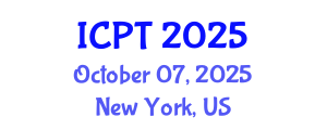 International Conference on Pharmacology and Therapeutics (ICPT) October 07, 2025 - New York, United States