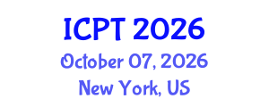 International Conference on Pharmacology and Therapeutics (ICPT) October 07, 2026 - New York, United States