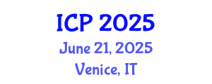 International Conference on Pharmacology (ICP) June 21, 2025 - Venice, Italy