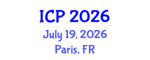 International Conference on Pharmacology (ICP) July 19, 2026 - Paris, France