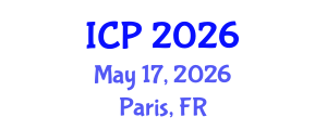 International Conference on Pharmacology (ICP) May 17, 2026 - Paris, France