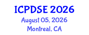 International Conference on Pharmacovigilance, Drug Safety and Efficacy (ICPDSE) August 05, 2026 - Montreal, Canada