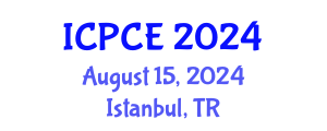 International Conference on Pharmacy and Chemical Engineering (ICPCE) August 15, 2024 - Istanbul, Turkey