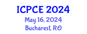 International Conference on Pharmacy and Chemical Engineering (ICPCE) May 16, 2024 - Bucharest, Romania