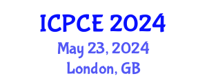 International Conference on Pharmacy and Chemical Engineering (ICPCE) May 23, 2024 - London, United Kingdom