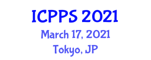 International Conference on Pharmacy and Pharmaceutical Science (ICPPS) March 17, 2021 - Tokyo, Japan