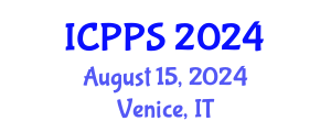 International Conference on Pharmacy and Pharmaceutical Sciences (ICPPS) August 15, 2024 - Venice, Italy