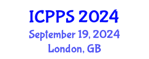 International Conference on Pharmacy and Pharmaceutical Sciences (ICPPS) September 19, 2024 - London, United Kingdom