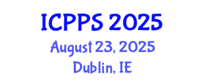 International Conference on Pharmacy and Pharmaceutical Sciences (ICPPS) August 23, 2025 - Dublin, Ireland