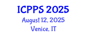 International Conference on Pharmacy and Pharmaceutical Sciences (ICPPS) August 12, 2025 - Venice, Italy