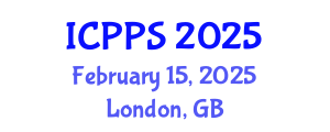 International Conference on Pharmacy and Pharmaceutical Sciences (ICPPS) February 15, 2025 - London, United Kingdom