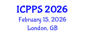 International Conference on Pharmacy and Pharmaceutical Sciences (ICPPS) February 15, 2026 - London, United Kingdom