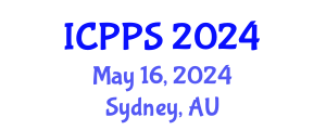 International Conference on Pharmacy and Pharmacological Sciences (ICPPS) May 16, 2024 - Sydney, Australia