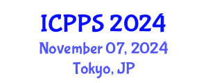 International Conference on Pharmacy and Pharmacological Sciences (ICPPS) November 07, 2024 - Tokyo, Japan