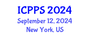 International Conference on Pharmacy and Pharmacological Sciences (ICPPS) September 12, 2024 - New York, United States