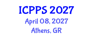 International Conference on Pharmacy and Pharmacological Sciences (ICPPS) April 08, 2027 - Athens, Greece International Conference on Pharmacy and Pharmacological Sciences (ICPPS) April 08, 2027 - Athens, Greece