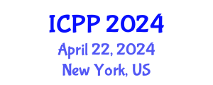 International Conference on Pharmacy and Pharmacology (ICPP) April 22, 2024 - New York, United States