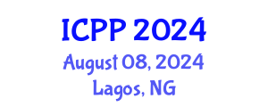 International Conference on Pharmacy and Pharmacology (ICPP) August 08, 2024 - Lagos, Nigeria