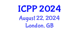 International Conference on Pharmacy and Pharmacology (ICPP) August 22, 2024 - London, United Kingdom