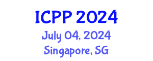 International Conference on Pharmacy and Pharmacology (ICPP) July 04, 2024 - Singapore, Singapore