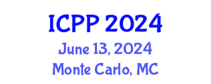 International Conference on Pharmacy and Pharmacology (ICPP) June 13, 2024 - Monte Carlo, Monaco