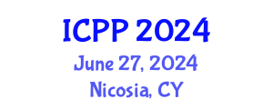 International Conference on Pharmacy and Pharmacology (ICPP) June 27, 2024 - Nicosia, Cyprus