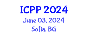 International Conference on Pharmacy and Pharmacology (ICPP) June 03, 2024 - Sofia, Bulgaria