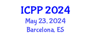 International Conference on Pharmacy and Pharmacology (ICPP) May 23, 2024 - Barcelona, Spain