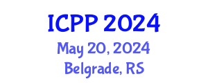 International Conference on Pharmacy and Pharmacology (ICPP) May 20, 2024 - Belgrade, Serbia