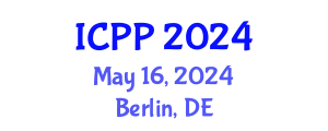 International Conference on Pharmacy and Pharmacology (ICPP) May 16, 2024 - Berlin, Germany
