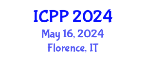 International Conference on Pharmacy and Pharmacology (ICPP) May 16, 2024 - Florence, Italy