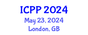 International Conference on Pharmacy and Pharmacology (ICPP) May 23, 2024 - London, United Kingdom