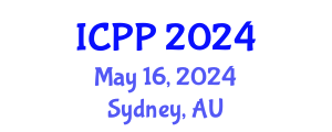 International Conference on Pharmacy and Pharmacology (ICPP) May 16, 2024 - Sydney, Australia