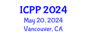 International Conference on Pharmacy and Pharmacology (ICPP) May 20, 2024 - Vancouver, Canada